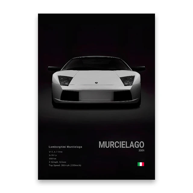 Poster Carros Famosos