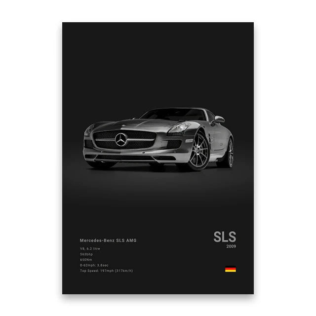 Poster Carros Famosos