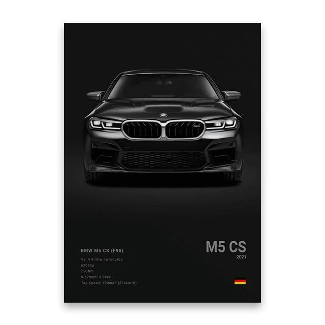 Poster Carros Famosos