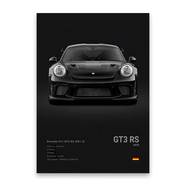 Poster Carros Famosos