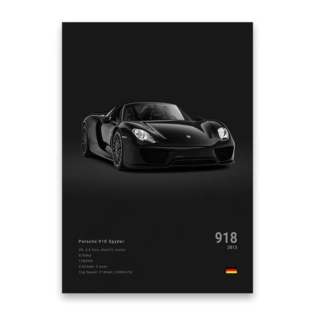 Poster Carros Famosos