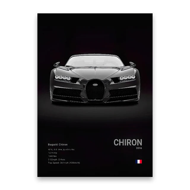 Poster Carros Famosos