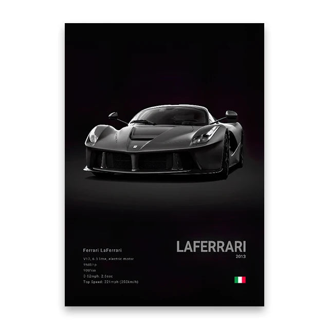 Poster Carros Famosos