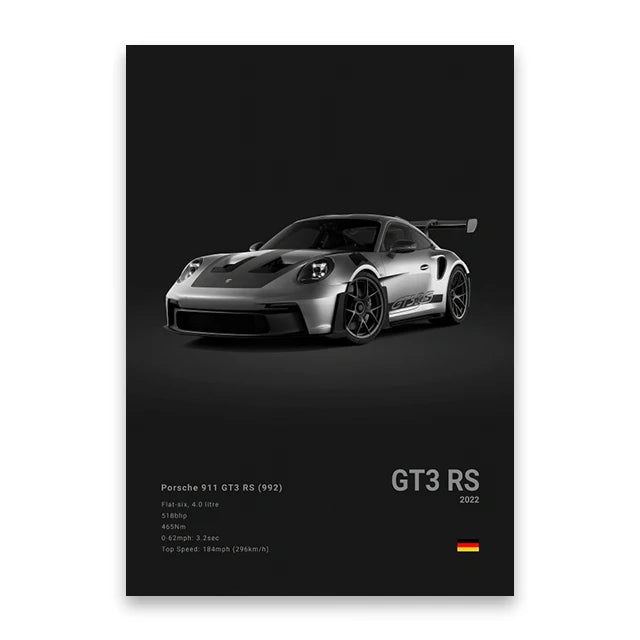 Poster Carros Famosos